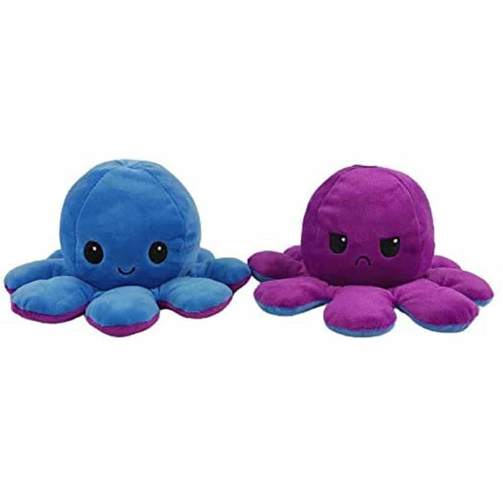 Octopus Plüschtier Doppelseitiges Kuscheltier Stimmung Trend 