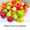30pcs Fruits