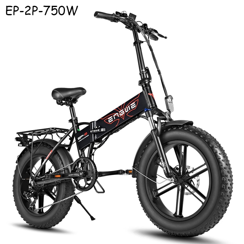 Elcykel 48V 12,8A Fat Tire Snow e Aluminium 750W Kraftig Elcykel 39KM/H Mountain/Snow ebike