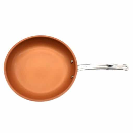 8/10/12inch Nonstick Copper Frying Pan Ceramic cooking Oven Dishwasher induction 
