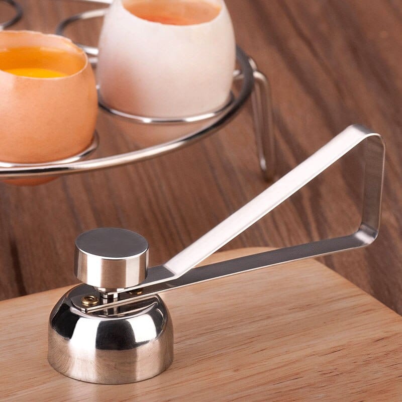 Cortador de huevos de acero inoxidable para abrir huevos y huevos herramienta para abrir huevos Wokee 