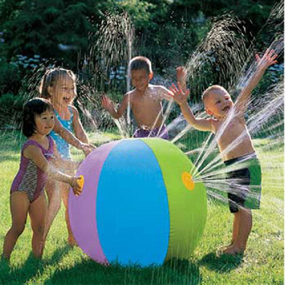 WassersprühBall Strandball Wasserball Spielzeug Kinder Sommer Garten Pool Ball 