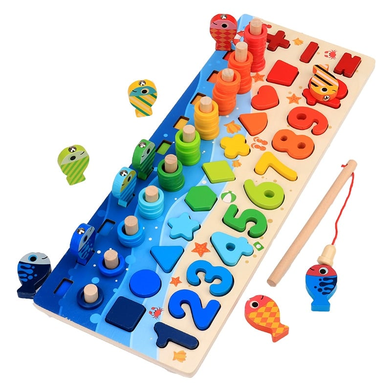 C Tiermodell Karte Multicolor Pädagogisches Spielzeug für Montessori 24x A 