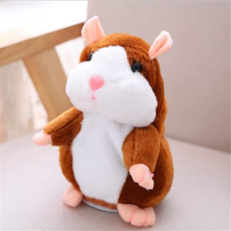 15 cm Nette sprechende H XUEQ Niedliche sprechende Hamster-Plüschtierpuppe