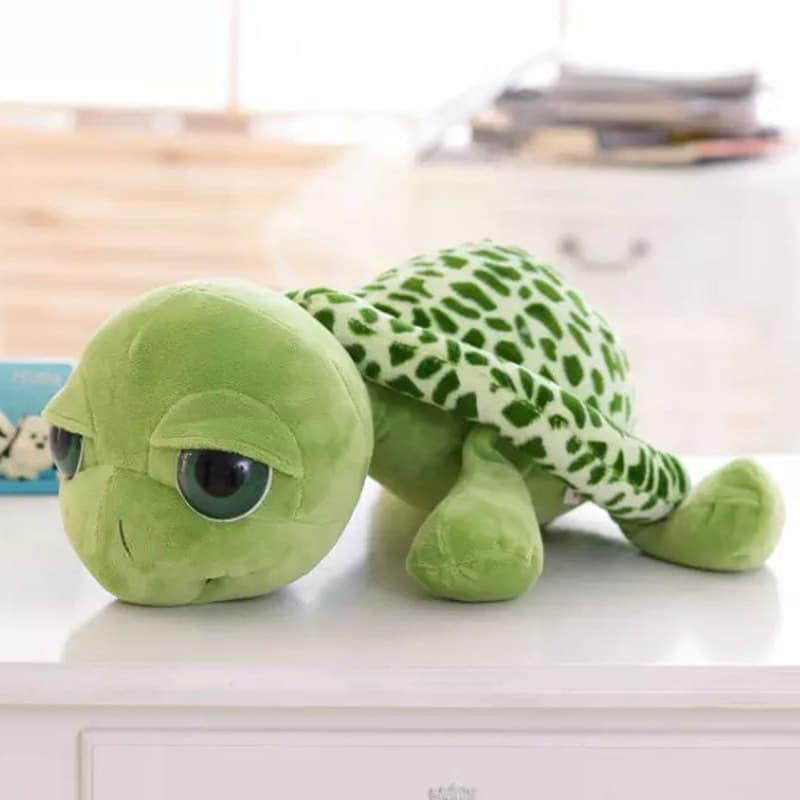 Schildkröte Nette Augen Große Puppe Angefüllte Plüsch Tier Spielzeug Geschenk~