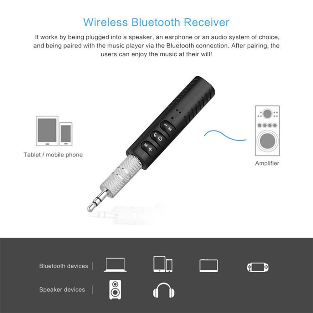 Qualité USB Bluetooth stéréo de voiture Adaptateur récepteur audio sans GA 