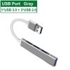 HUB USB 3.0 Gris