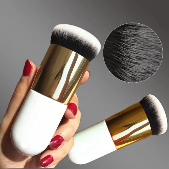 r Chubby Pier Foundation Brush Flat Cream Makeup Brush Profesionalni kozmetički kist za make-up