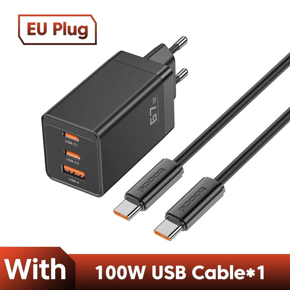 EU Black With Cable