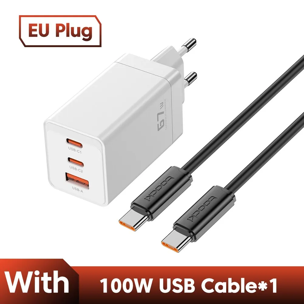 EU White With Cable