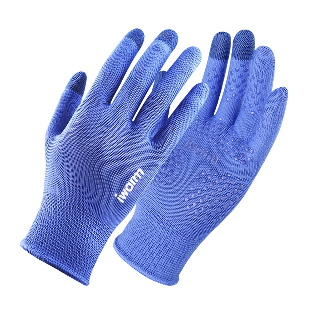 Cyklistické rukavice-modré