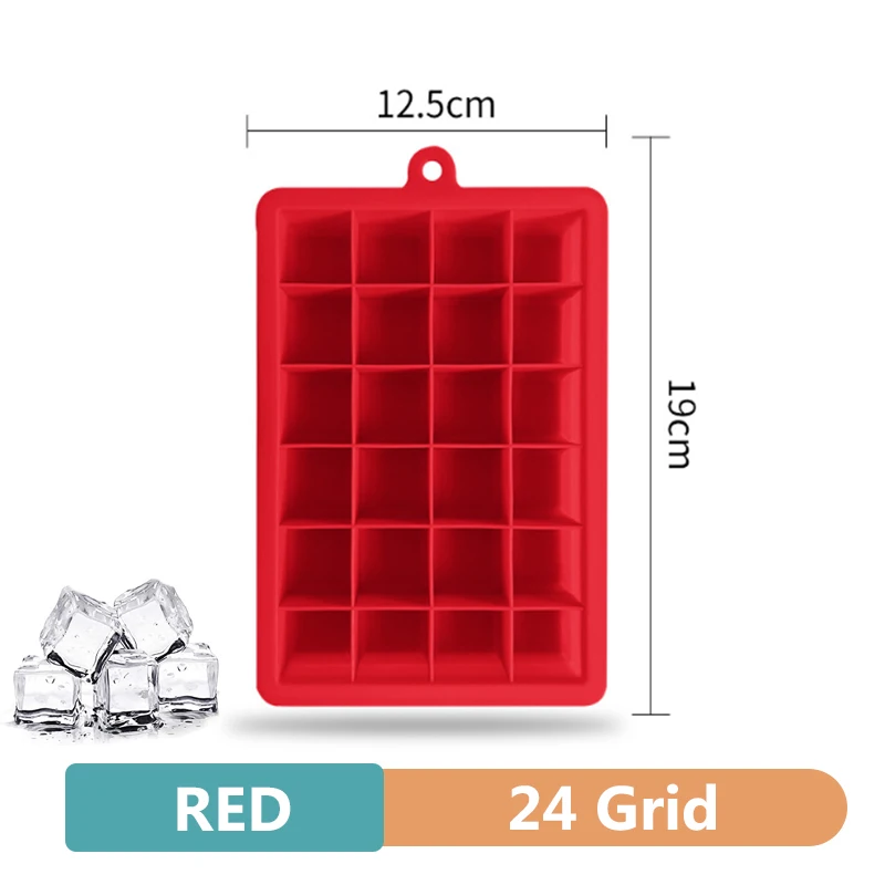 24 grid- Red