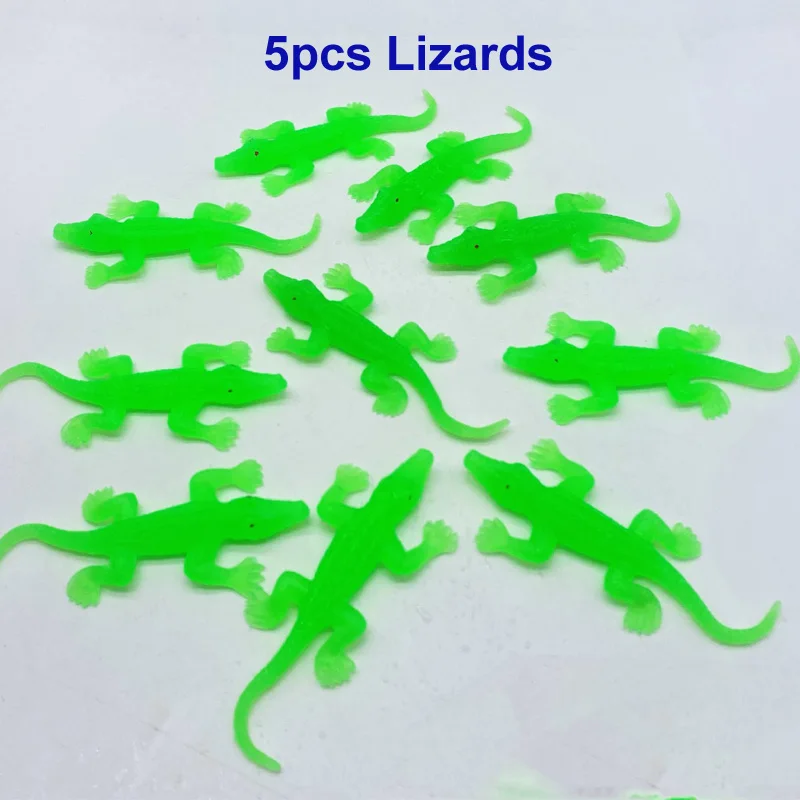 5pcs lizards