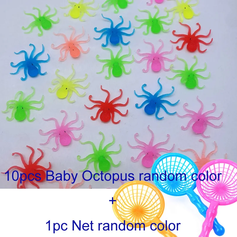 1set baby octopus