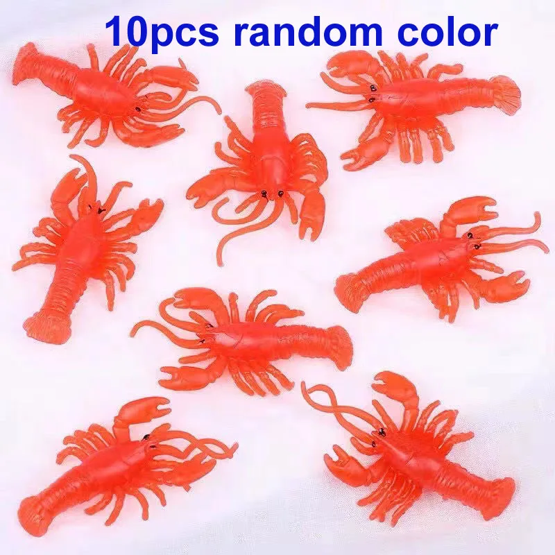 10pcs red crayfish