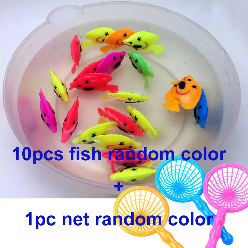 1 set plastic fish