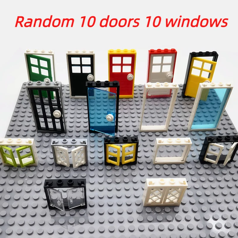 10 dörrar 10 fönster